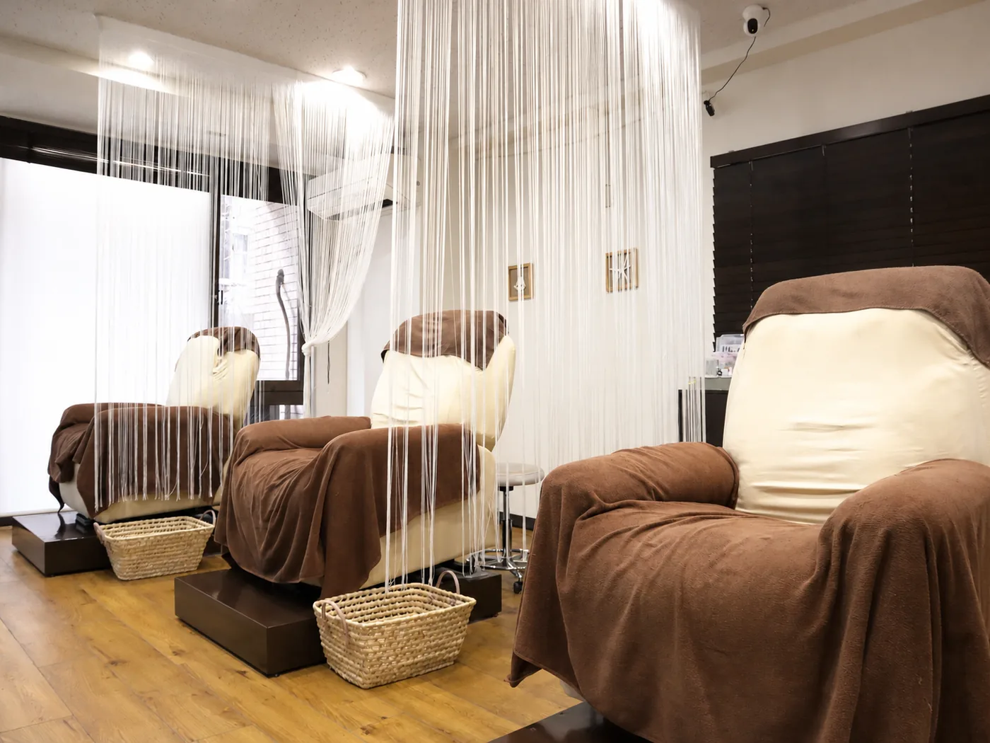 Belleの落ち着いた施術スペース